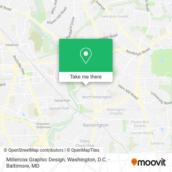 Millercox Graphic Design map