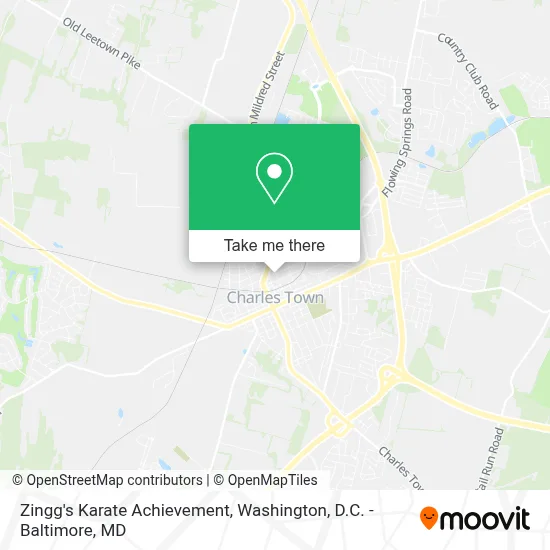 Zingg's Karate Achievement map
