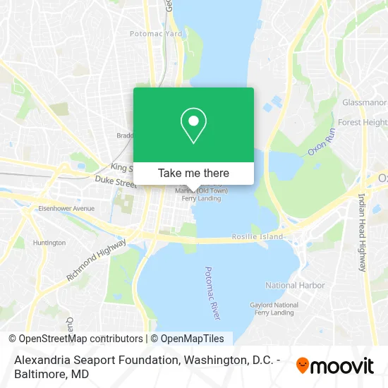 Alexandria Seaport Foundation map