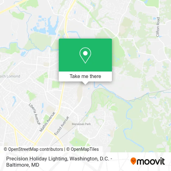 Precision Holiday Lighting map