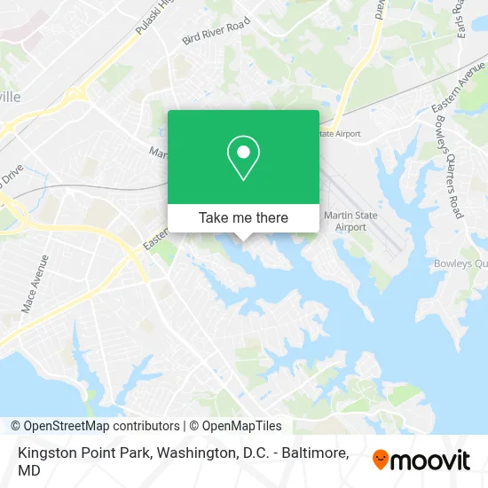 Kingston Point Park map