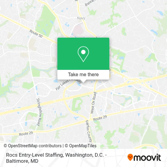 Rocs Entry-Level Staffing map