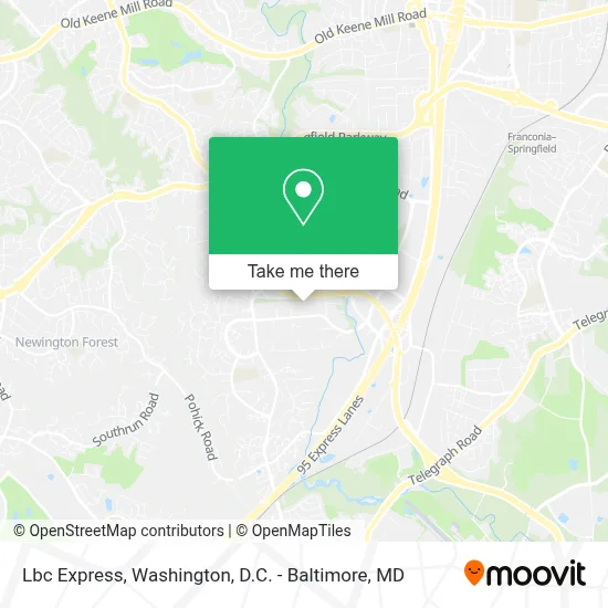Lbc Express map