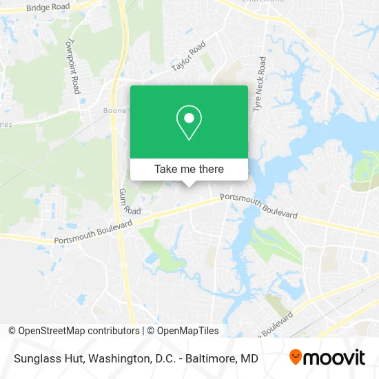 Sunglass Hut map