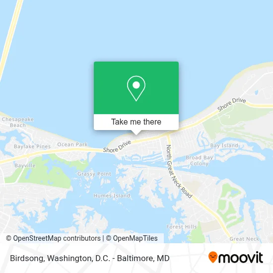Birdsong map