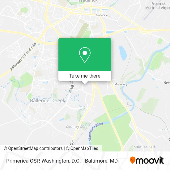 Primerica OSP map