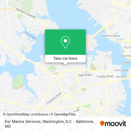 Dsr Marine Services map