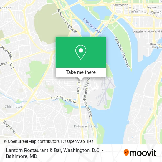 Lantern Restaurant & Bar map