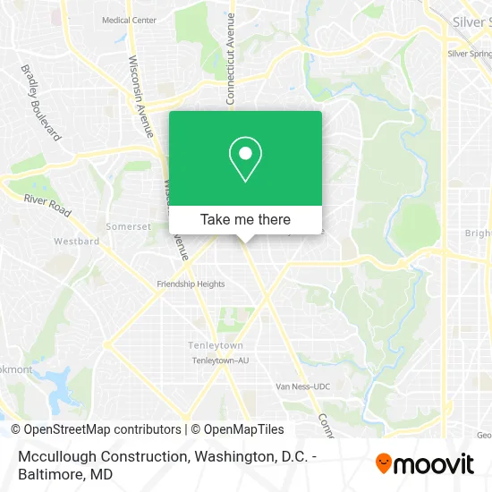 Mccullough Construction map