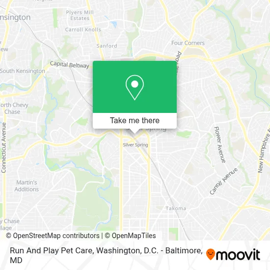 Run And Play Pet Care map