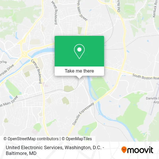 United Electronic Services map