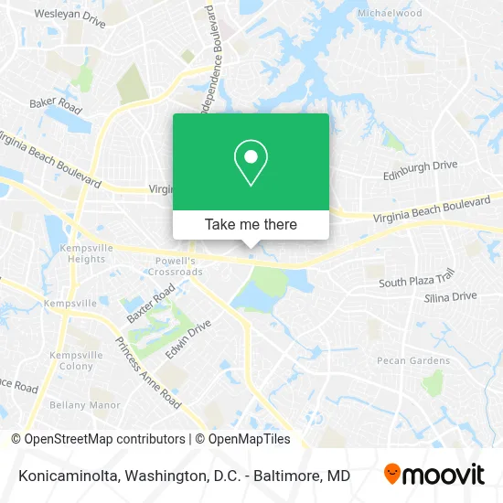 Konicaminolta map