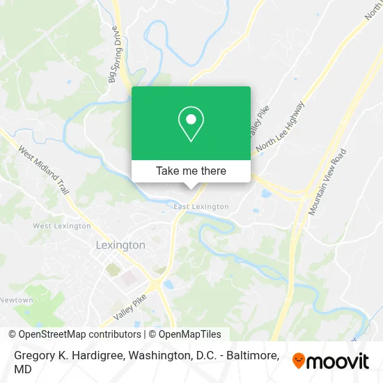 Gregory K. Hardigree map