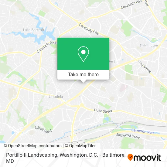 Portillo II Landscaping map