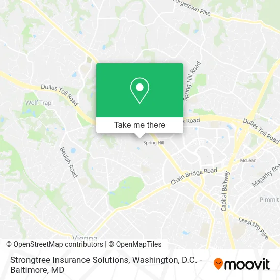 Strongtree Insurance Solutions map