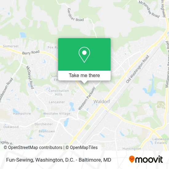 Fun-Sewing map