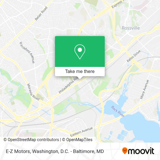 E-Z Motors map