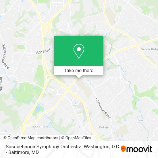 Susquehanna Symphony Orchestra map