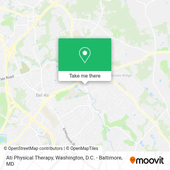 Ati Physical Therapy map