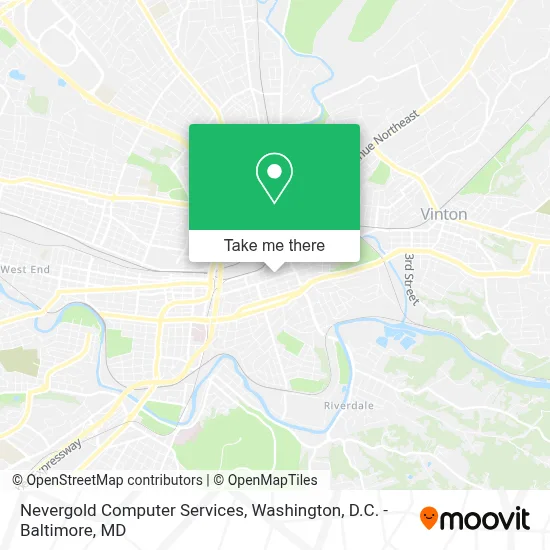 Nevergold Computer Services map