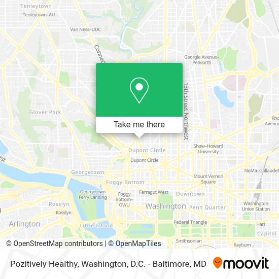 Pozitively Healthy map