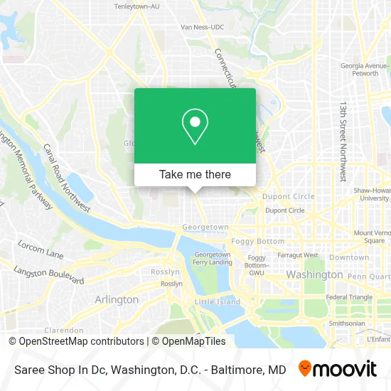 Saree Shop In Dc map