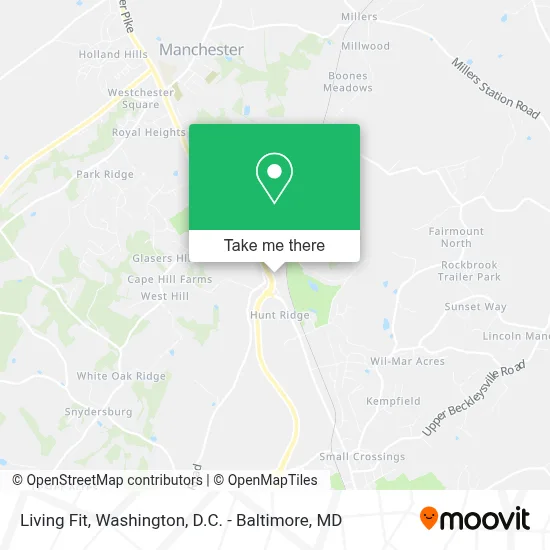 Living Fit map