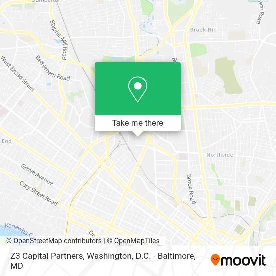 Z3 Capital Partners map