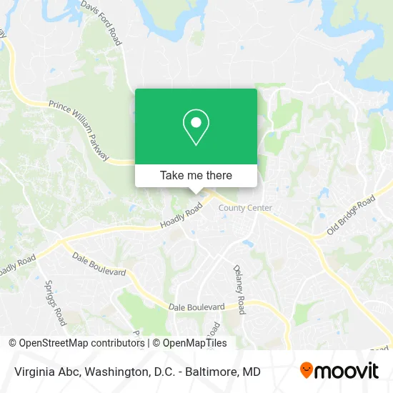 Virginia Abc map
