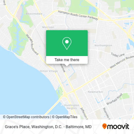 Grace's Place map