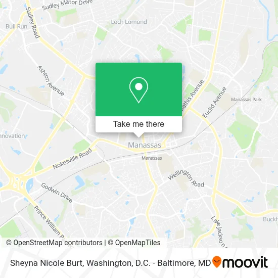 Sheyna Nicole Burt map
