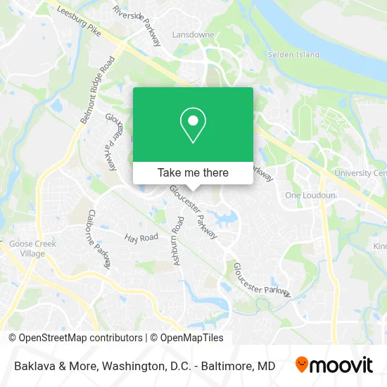 Baklava & More map