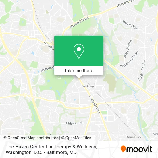 The Haven Center For Therapy & Wellness map