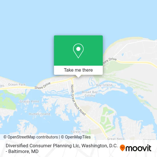 Diversified Consumer Planning Llc map