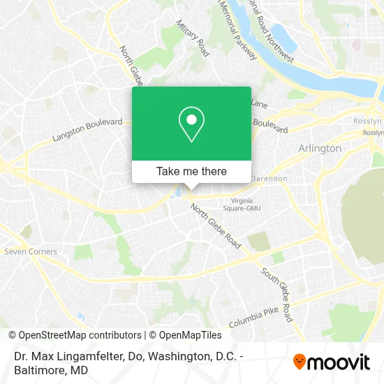 Dr. Max Lingamfelter, Do map