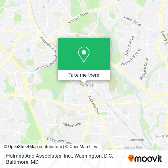 Holmes And Associates, Inc. map