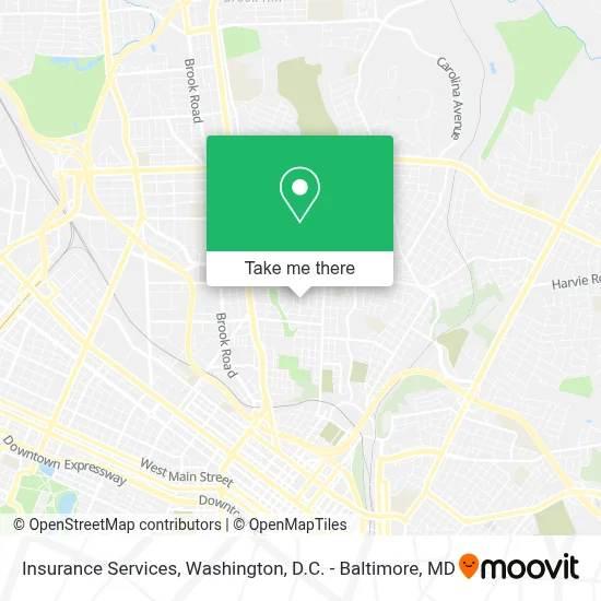Insurance Services map