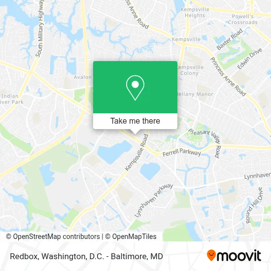 Redbox map