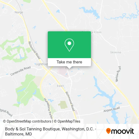 Body & Sol Tanning Boutique map