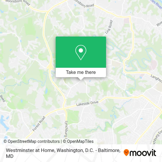 Westminster at Home map