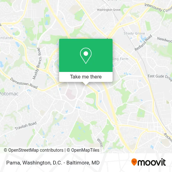 Pama map