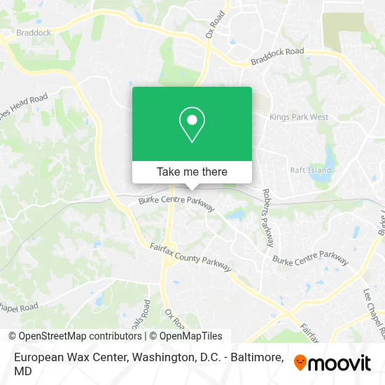 European Wax Center map