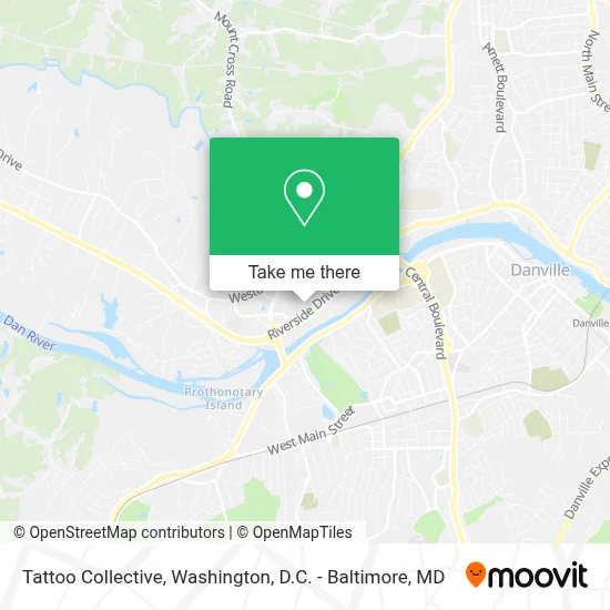 Tattoo Collective map