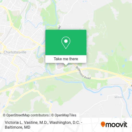 Victoria L. Vastine, M.D. map