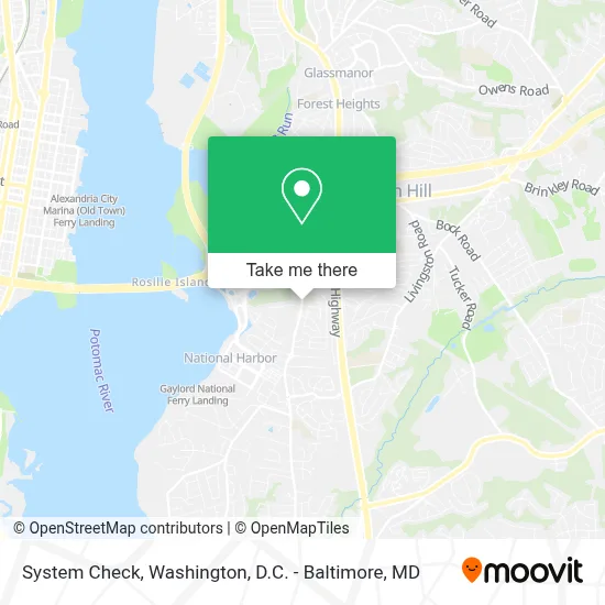 System Check map