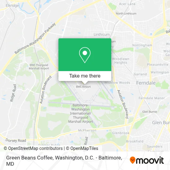 Green Beans Coffee map