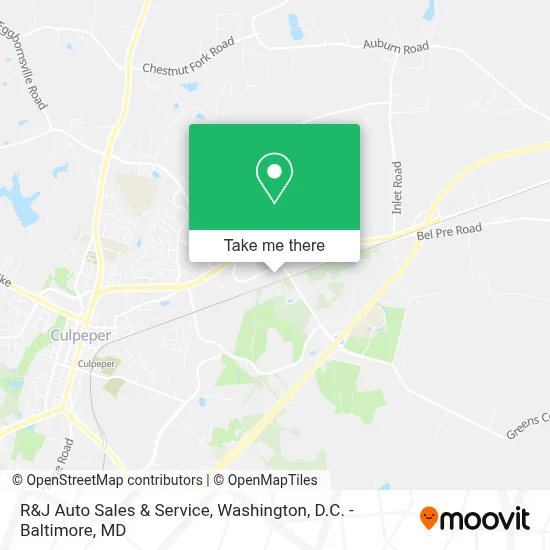 R&J Auto Sales & Service map