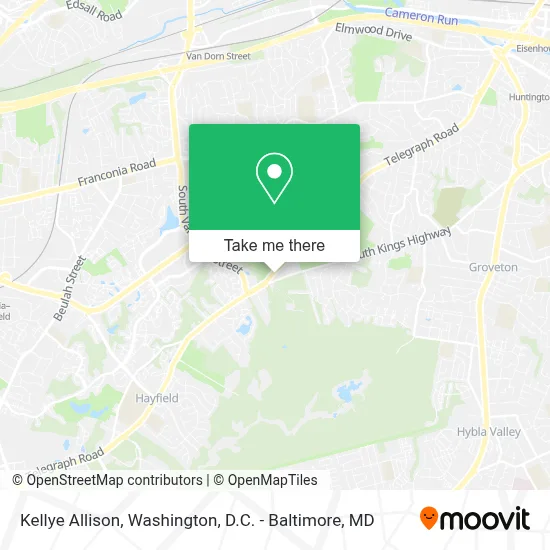 Kellye Allison map