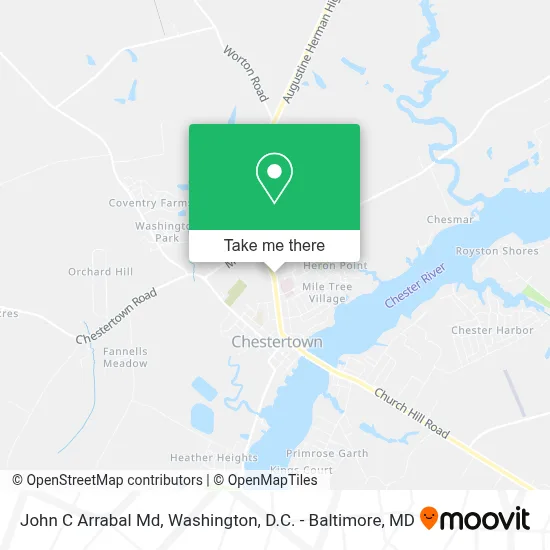 John C Arrabal Md map