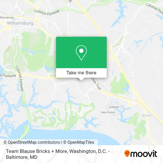 Team Blause Bricks + More map